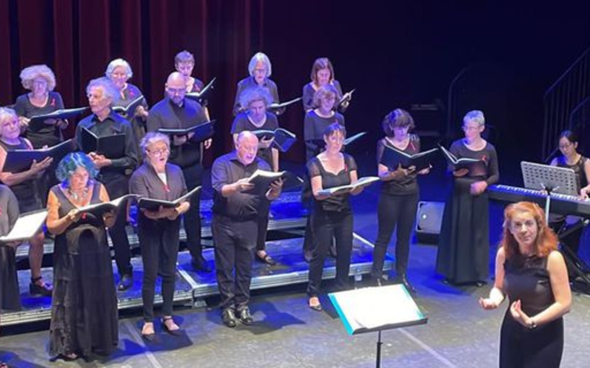 La chorale espace 16 en concert