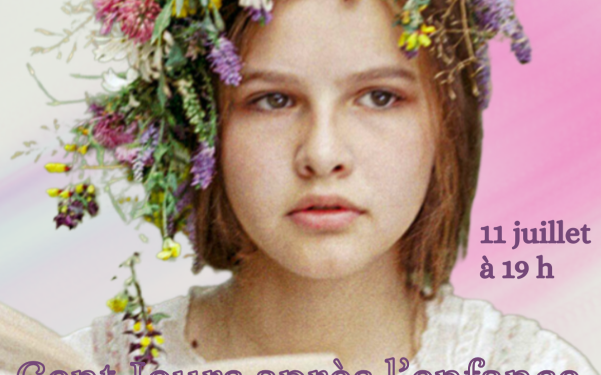 Affiche film 100 jours après l'enfance