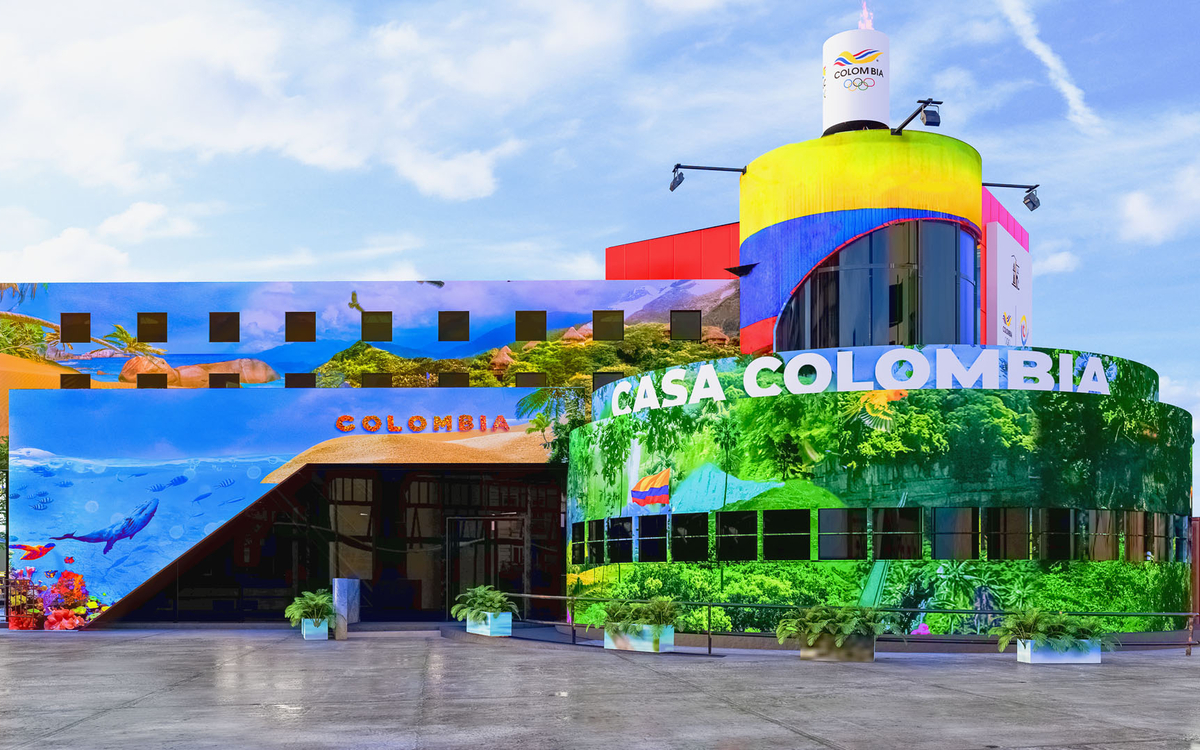 Image de synthèse de la future Casa Colombia