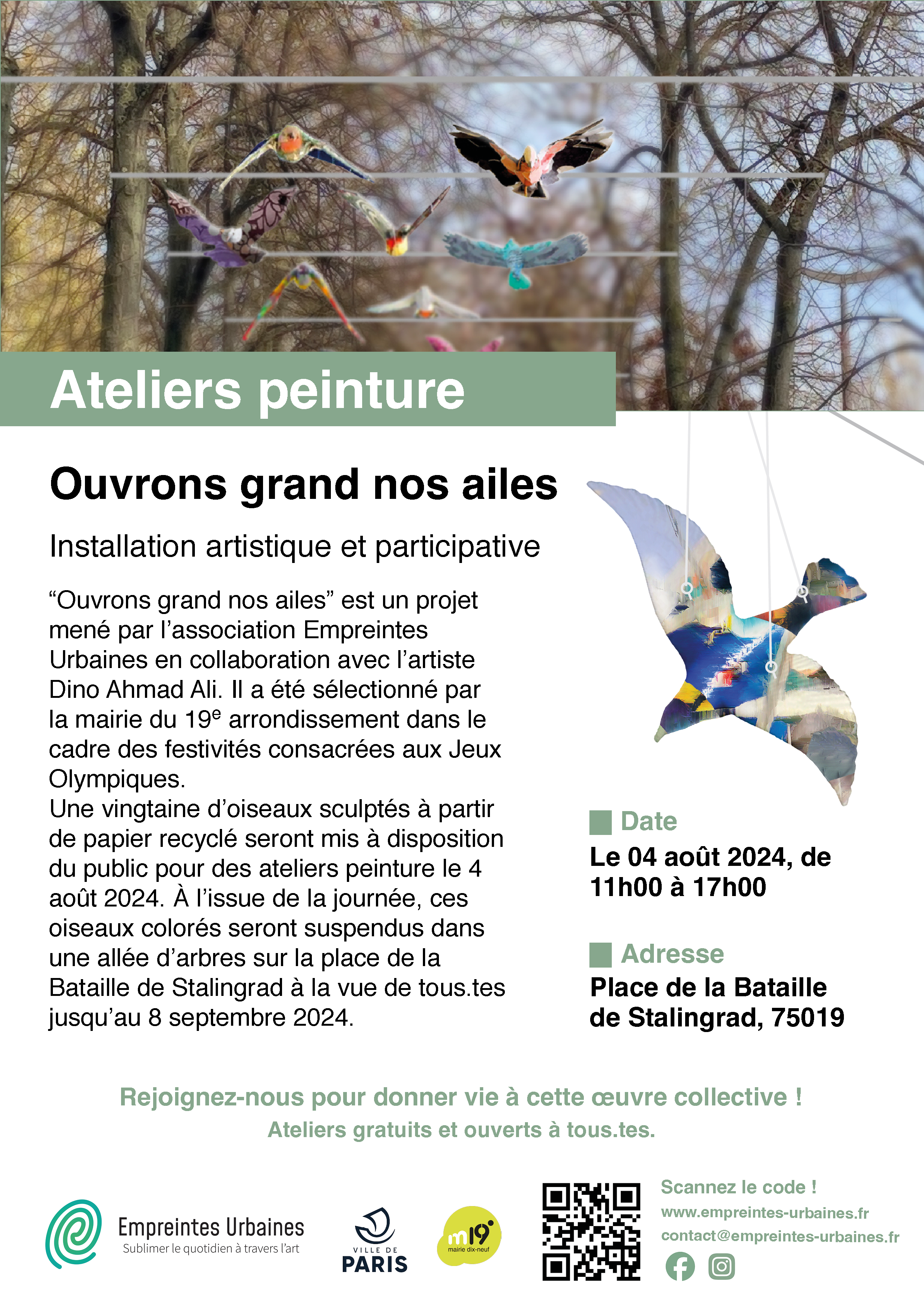 Ouvrons grand nos ailes