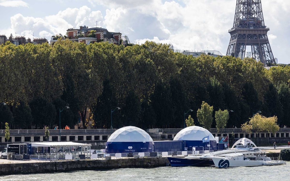 Village d'exposition Energy Observer