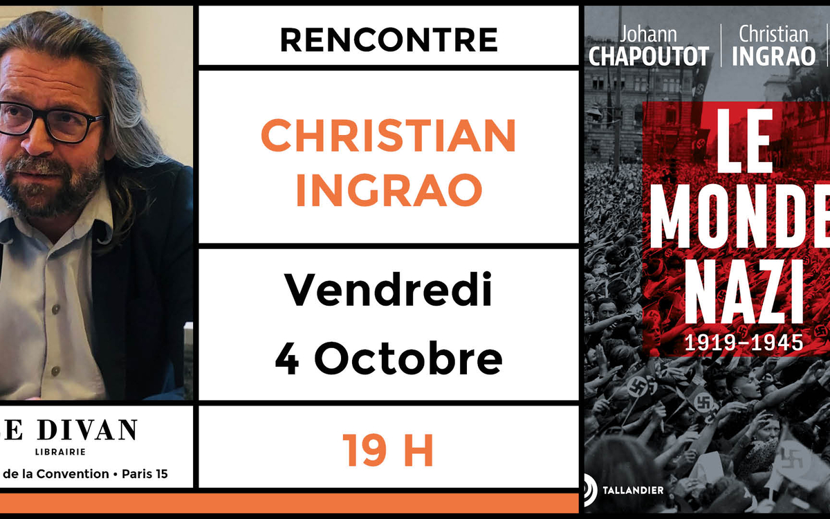 Rendez-vous Histoire avec Christian Ingrao au Divan (1/1)