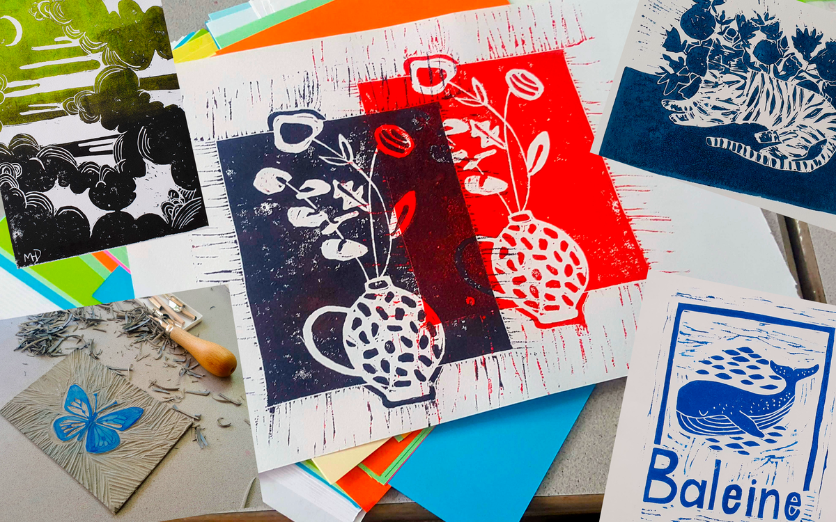 Atelier de linogravure enfants