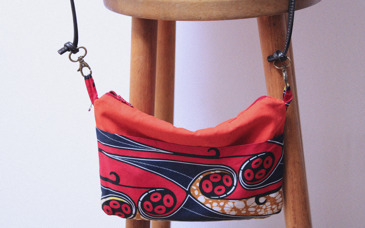 Photographie d'un sac pochette