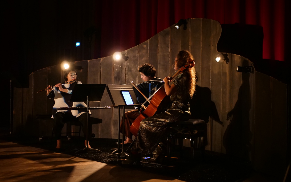 Extrait du concert du trio 20° dans le Noir