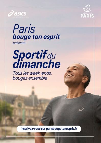 Affiche d'un sportif du dimanche