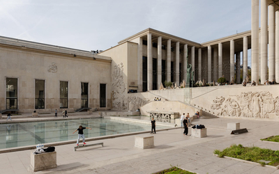 Photo de la dalle du Palais de Tokyo (16e)