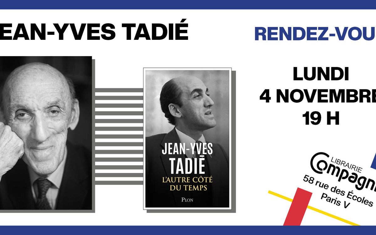 Le 04 Novembre 2024 à 19h00  Librairie Compagnie|58 rue des écoles, 75005 PARIS