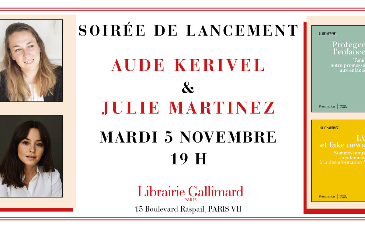 Le 05 Novembre 2024 à 19h00  Librairie Gallimard|15, boulevard Raspail, 75007 PARIS