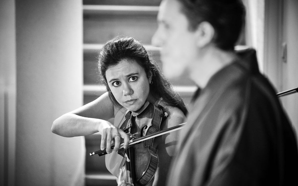 Duo Violon  & rakugo 