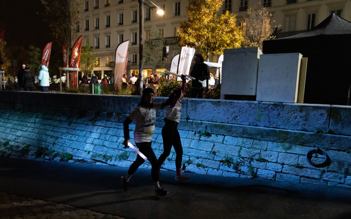 Photo de la course des lumières