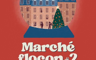 Marché de Noël rue Ferdinand Flocon