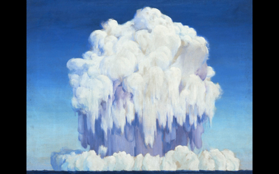 Un nuage atomique peint par Charles Bittinger