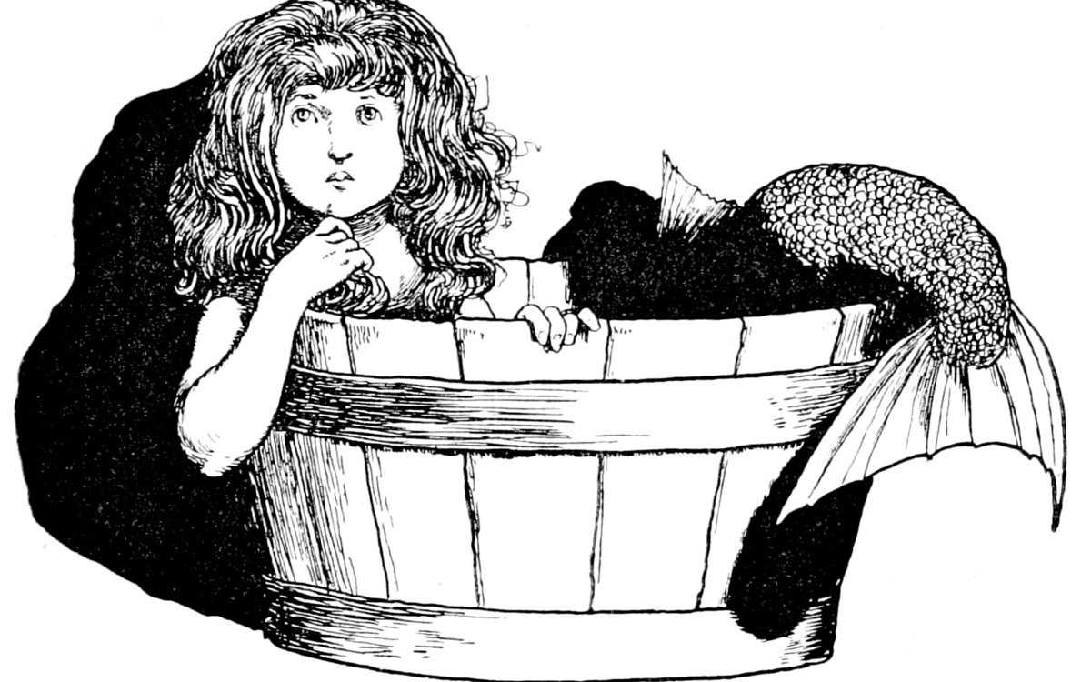 Illustration de la petite sirène par Charles Robinson