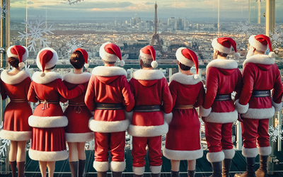 Tour Montparnasse opération Pères Noel