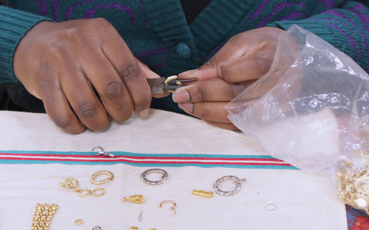 Atelier créatif - Bijoux : boucles d