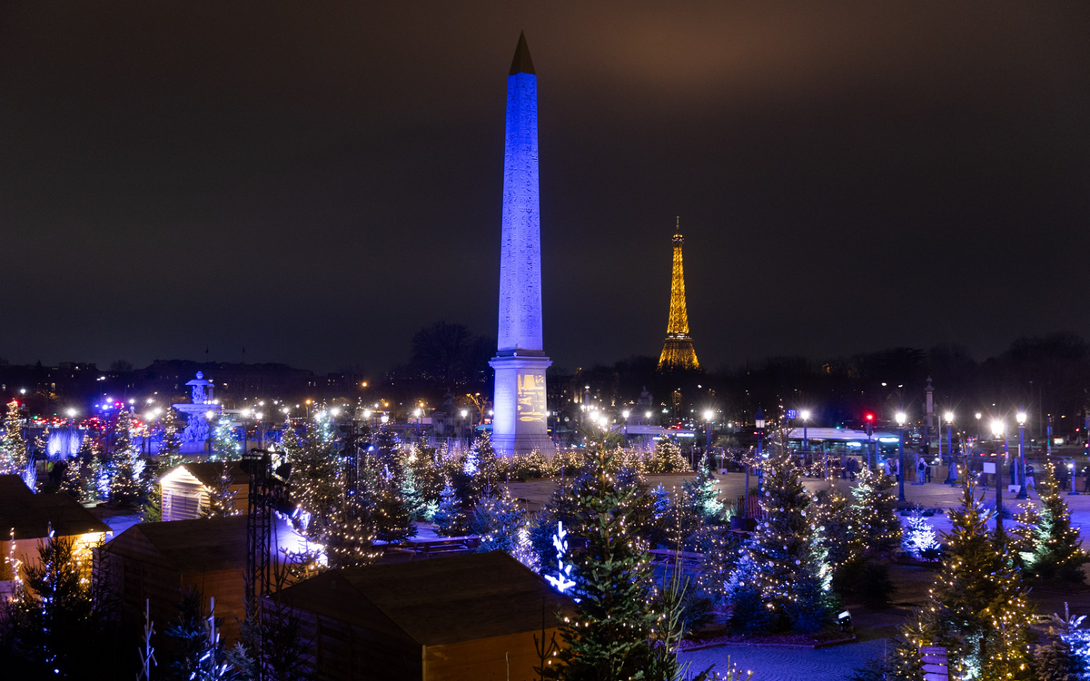 Un village de Noël sur la place de la Concorde Du 13/12/2024 au 4/1/2025