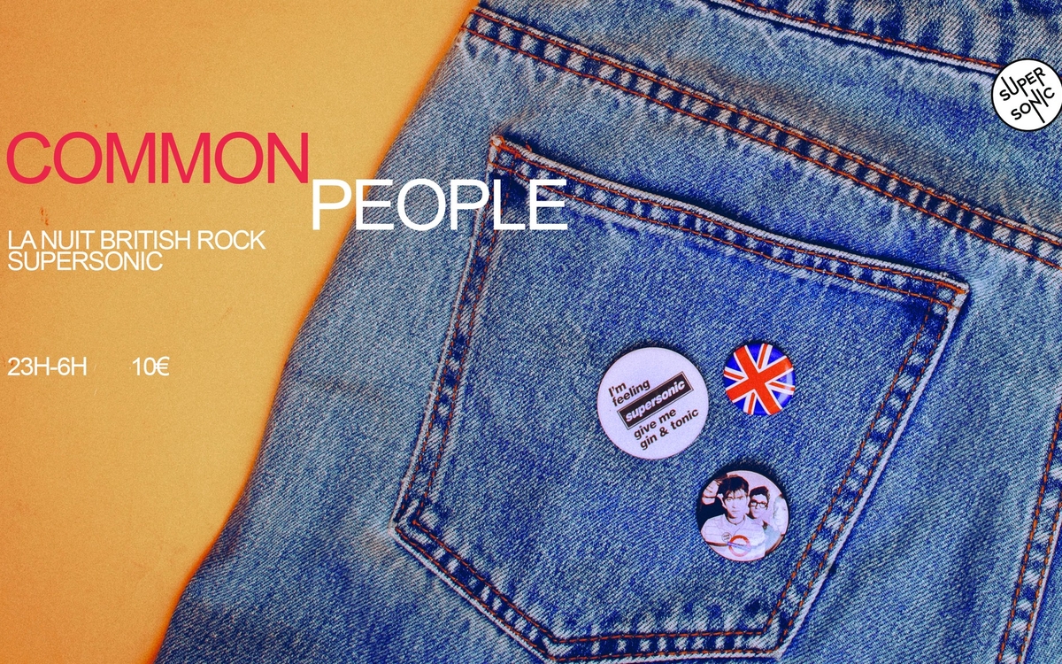 Affiche de l'évènement : Common People / La nuit Britrock