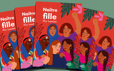 Couverture du livre "Naître fille"