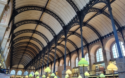 Salle Labrouste de la bibliothèque Sainte-Geneviève