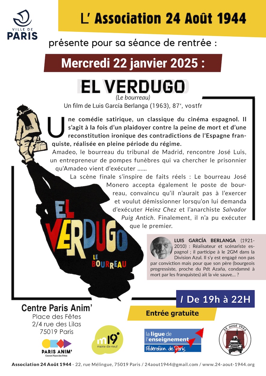 El Verdugo Affiche 