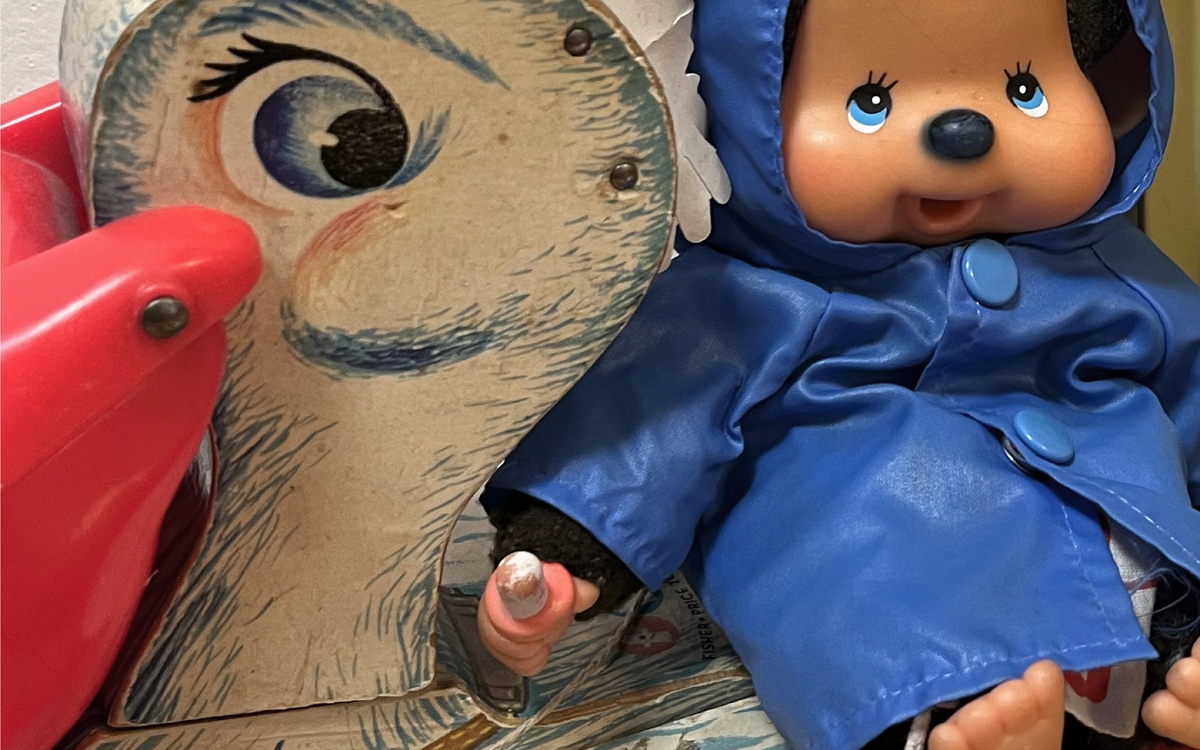 Photographie de jouets vintage.