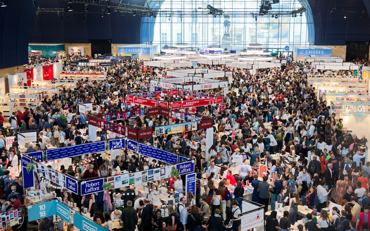 Ambiance du Festival du Livre de Paris