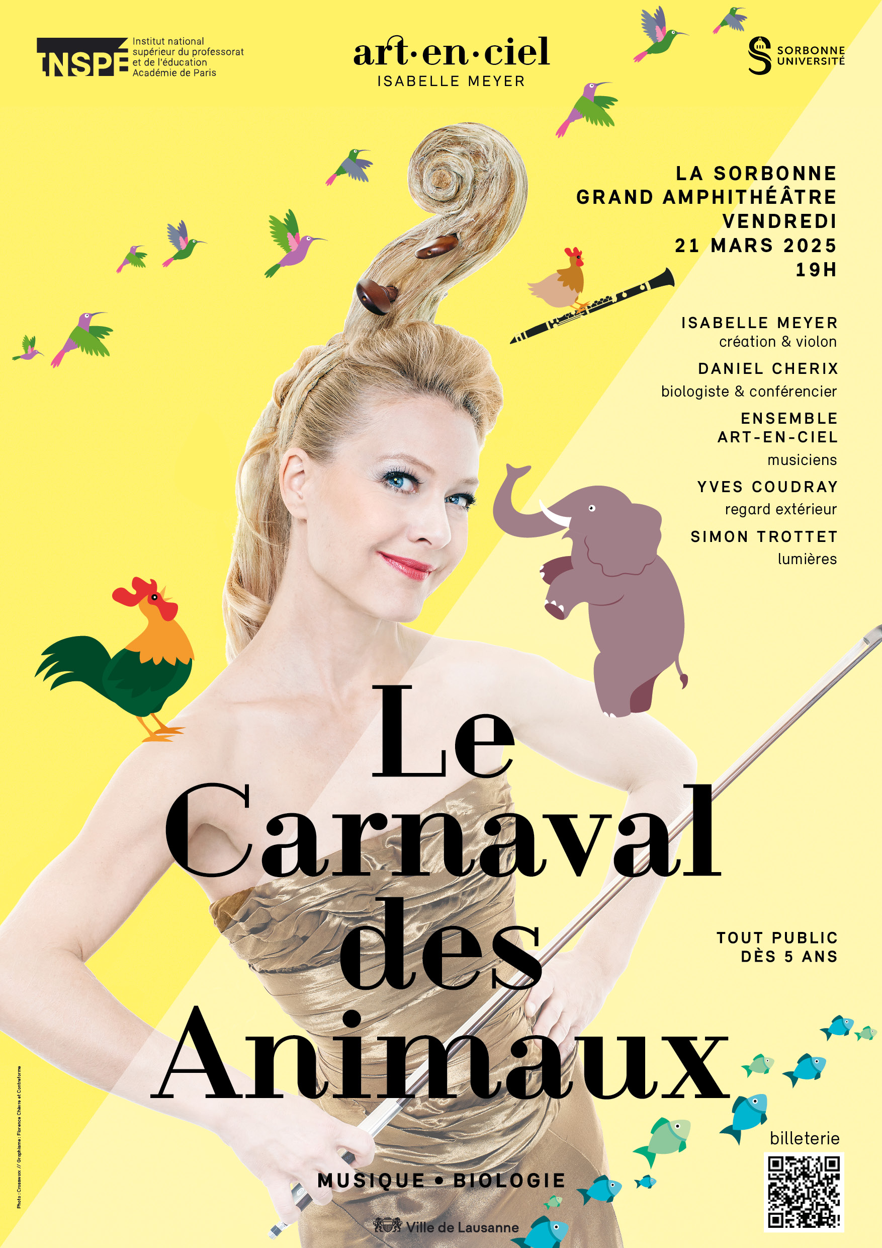 Affiche - Le carnaval des animaux