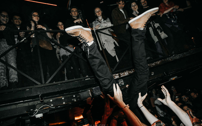 Photo d'une soirée au Supersonic. 