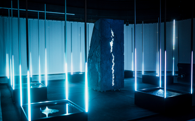 Installation 8.33, perception de l’invisible de Jesus Baptista