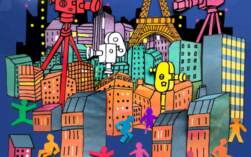 L'affiche de Nuit Blanche 2025 imaginée par Michel Gondry