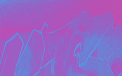 image violet et bleu