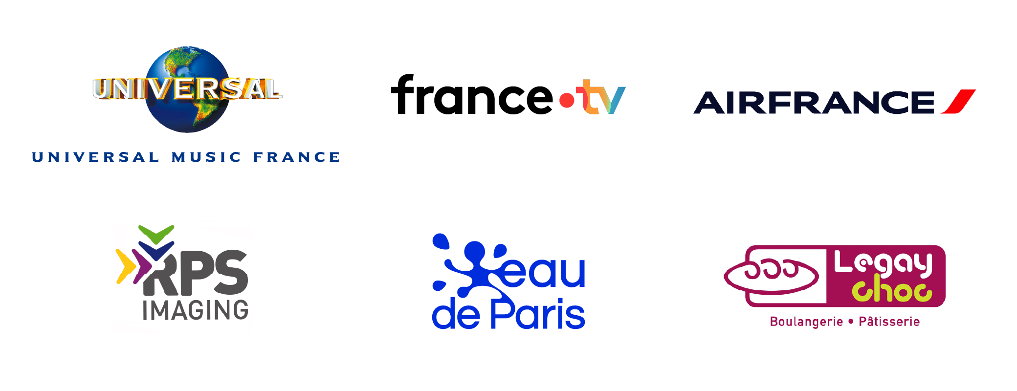 Partenaires Eurovision 2025 : Universal, FranceTV, Air France, RPS, Eau de Paris, Le Gay Choc