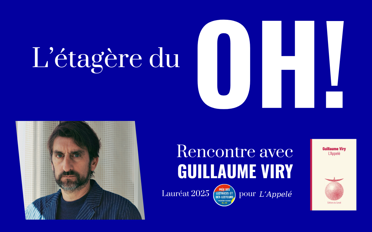 Rencontre avec G. Viry, lauréat du prix 2025 du 1er roman.