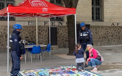 Jeu animé par la police municipale