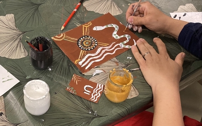 Initiation peinture Aborigène