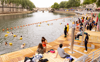 Baignade Bras Marie, spot aménagé, le 5 juillet 2025