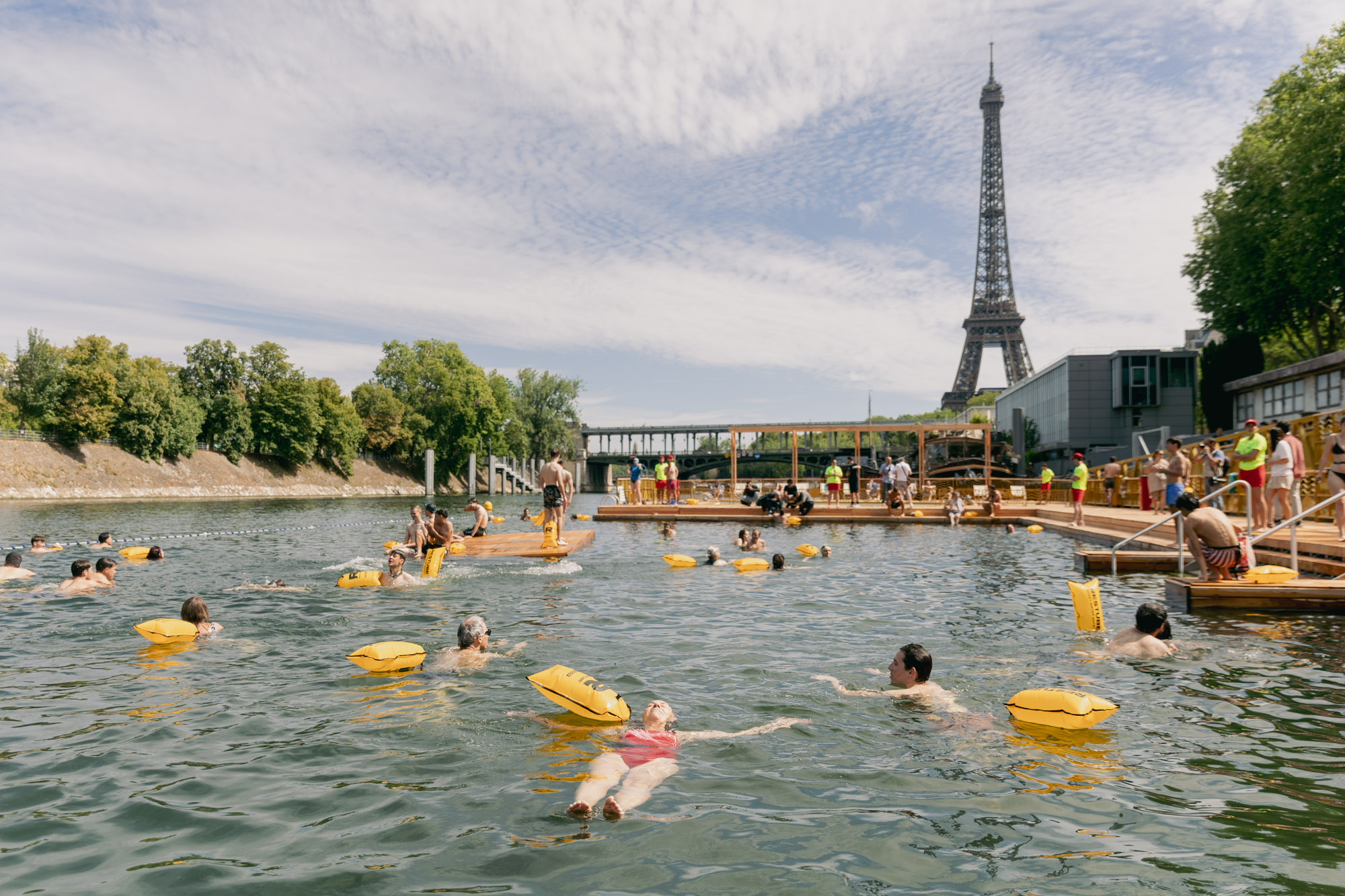 Baignade au bras de Grenelle