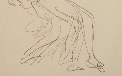 Antoine Bourdelle, Isadora, plume et encre brune, 1909-1912 CC0 Paris Musée / Musée Bourdelle