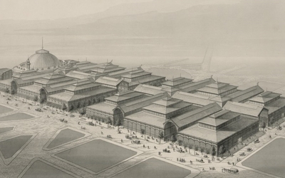 Les halles de Victor Baltard, Monographie des halles centrales de Paris, Victor Baltard, 1863