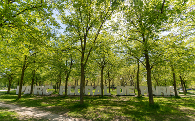 Parc floral lettres 