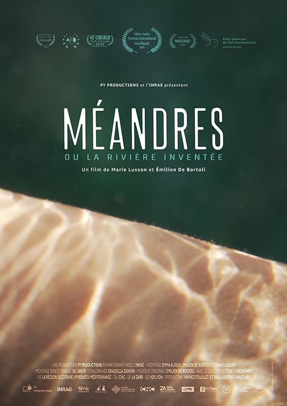 Affiche de "Méandres ou la rivière inventée"