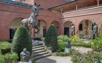 Musée sculpture cheval
