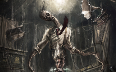 Visuel de l’expérience horrifique du Cirque à l’Envers, Halloween 2025 au Cirque Bormann à Paris
