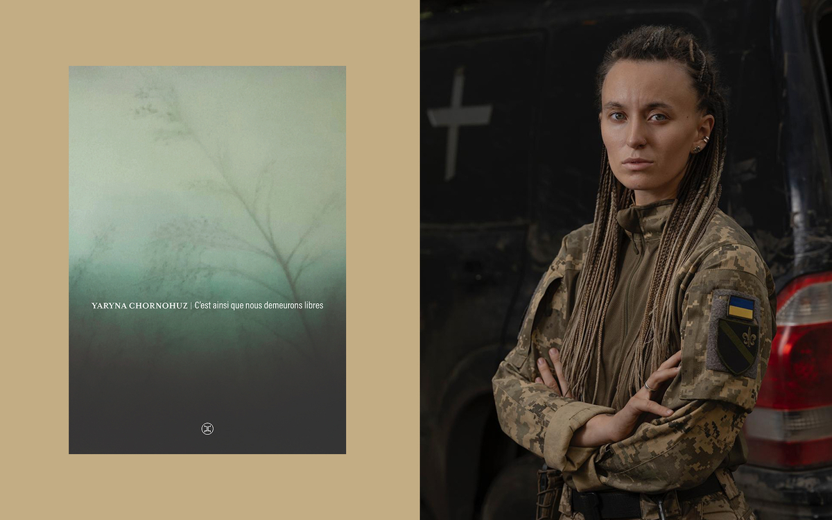 Yaryna Chornohuz, poétesse et militaire ukrainienne