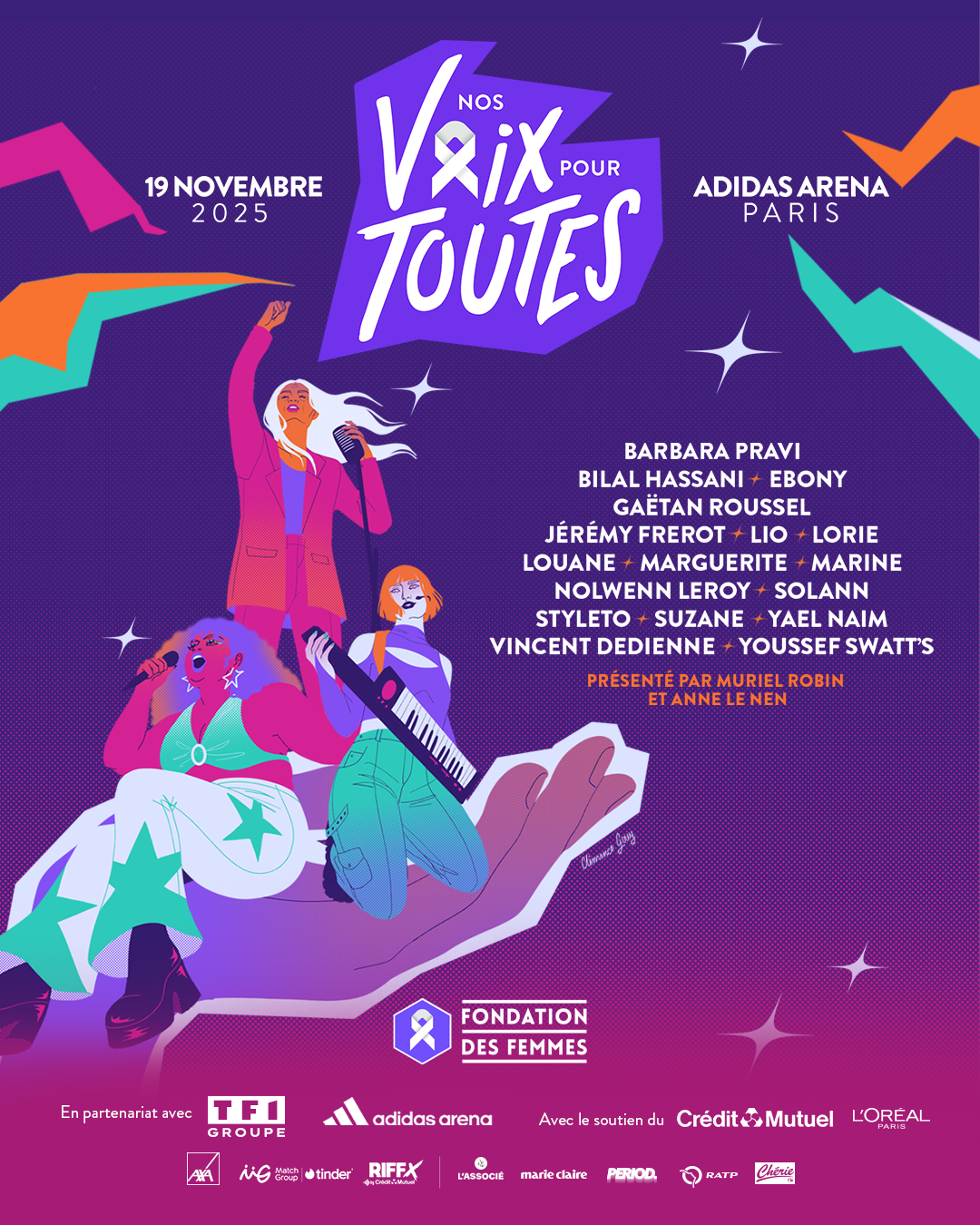 Affiche Nos Voix Pour Toutes