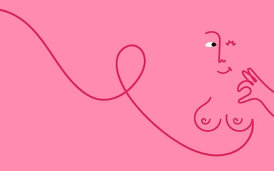 Illustration d'octobre rose