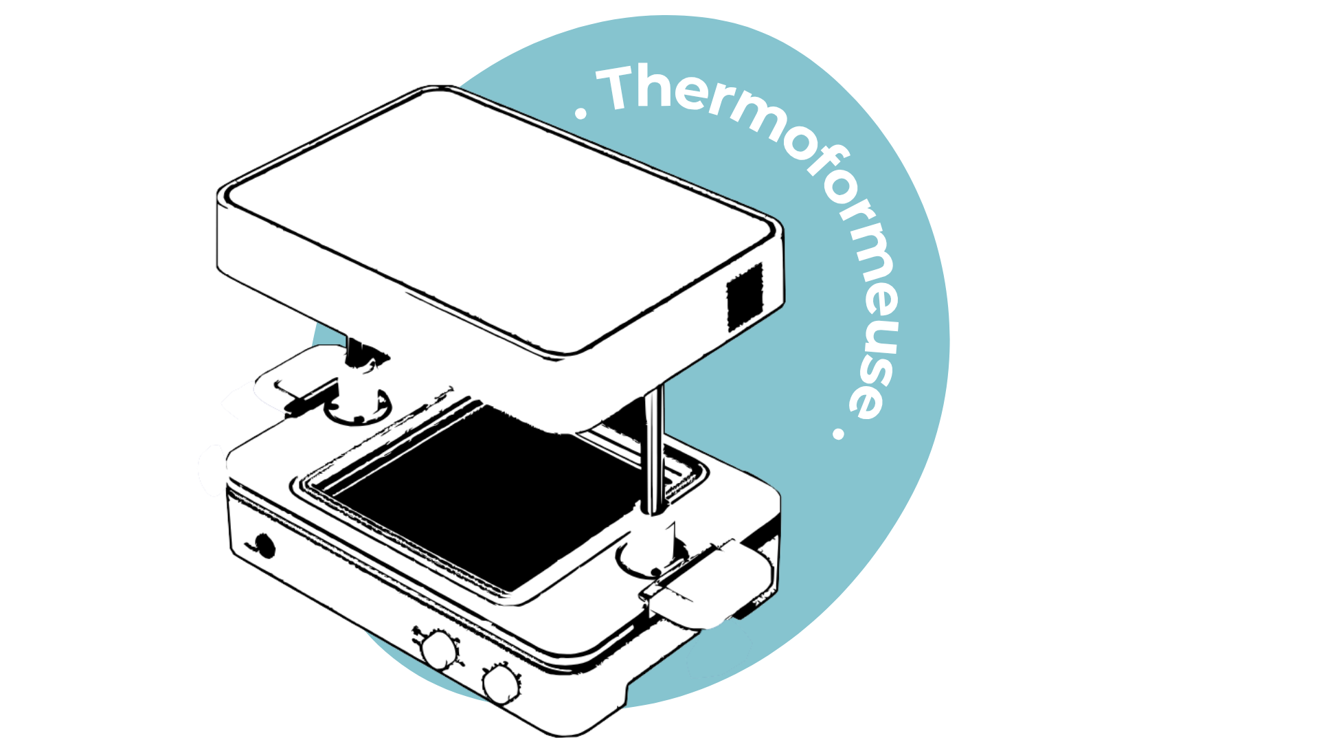 Thermoformeuse médiathèque Marguerite Duras