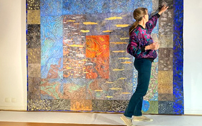 Présentation de La polyphonie du temps, Marlène Bourderon