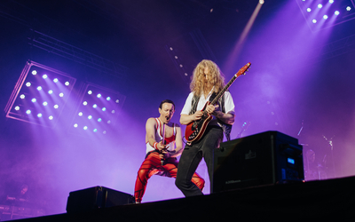 En concert One Night of Queen Wembley 86